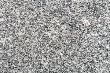 Close-up macro of rough black granite