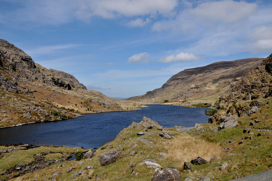 Lake in McGillycuddy Reeks, Killarney