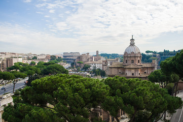 Fototapeta na wymiar Architecture of Rome