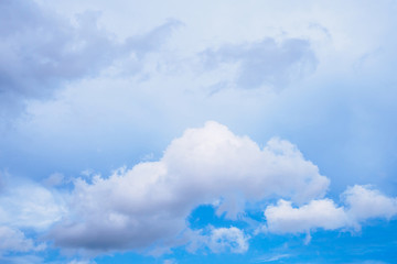 blue sky with clouds nature abstract background