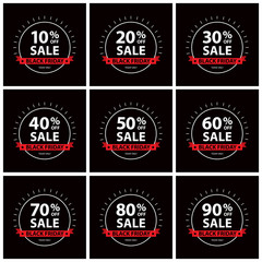 black friday sale poster