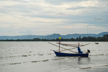 Fishing boat, Hua Hin, Prachuap khiri khan, Thailand
