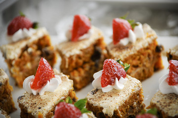 Strawberry cake