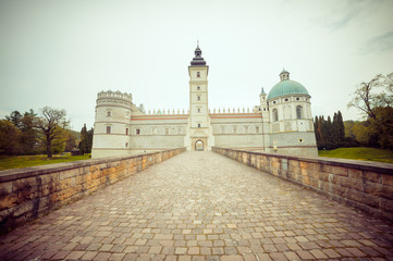 Castle in Poland. Krasiczyn