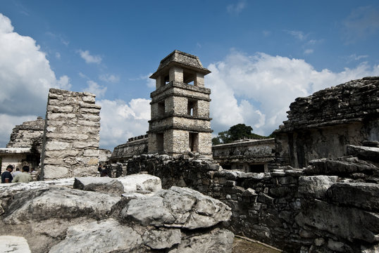 palanque pyramid tower