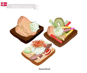 Smorrebrod with Roast Pork The National Dish of Denmark