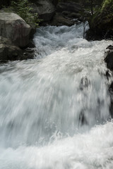 A torrent of the brook