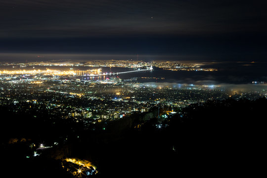 bay area night sky