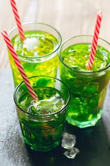 Summer mojito cocktail