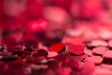 heart-shaped pailettes
