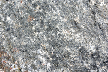 Natural texture of dark gray rock
