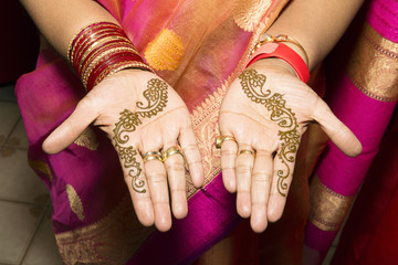 Bridal Henna Palms