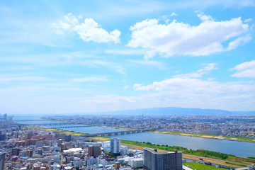 大阪の都市風景