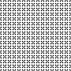 Vector seamless pattern. Abstract shapes texture. Black-and-white background. Monochrome design. Vector EPS10