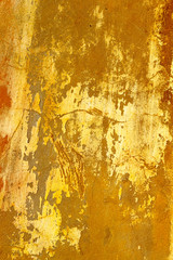 Old concrete wall with cracks. Colored background for design
