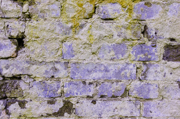 Old brick wall background for design