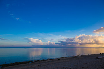 石垣島の朝焼け