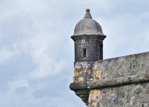 Castillo San Cristobal fort in San Juan, Puerto Rico