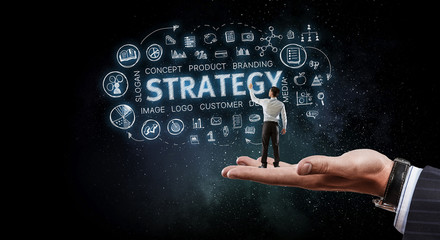 If any problem he has solution. Mixed media