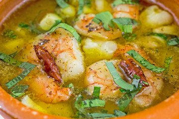 Shrimps, spice, prawn, chili, garlic