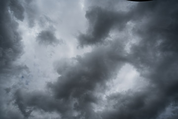dark storm clouds,clouds with background,Dark clouds before a thunder-storm.