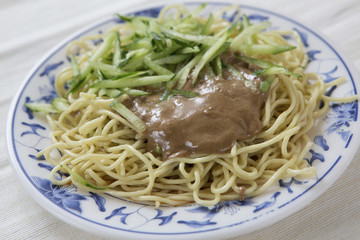 cold noodles with sesame sauce