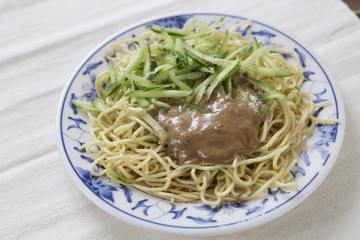 cold noodles with sesame sauce
