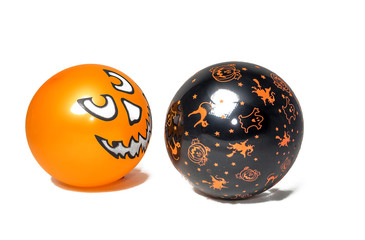 Halloween decoration background. Isolated