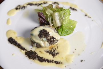 truffle and lettuce