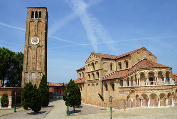 Fototapeta na wymiar église sainte Marie de Murano