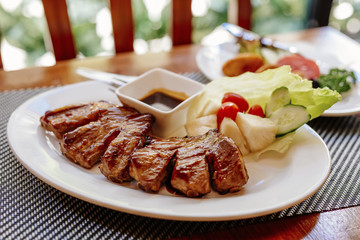 pork ribs with sauce