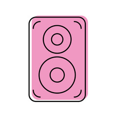 speaker audio isolated icon vector illustration design