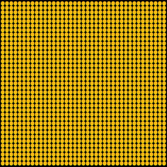 Yellow LED Panel Vector Pattern