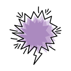 Fototapeta premium speech bubble isolated icon vector illustration design