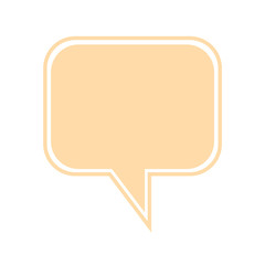 speech bubble isolated icon vector illustration design