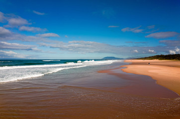 Beautiful Australian Beach on the Pacific Ocean