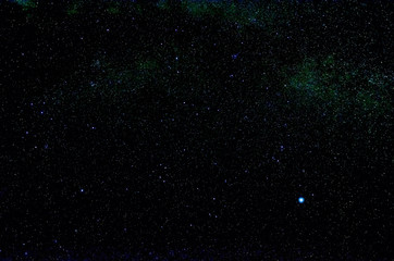 Obraz premium Stars and galaxy outer space sky night universe black background 