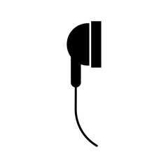 audio earphones isolated icon vector illustration design