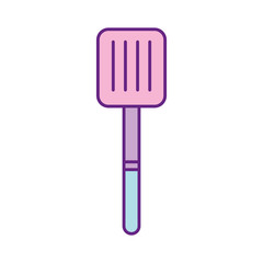 spatula cutlery isolated icon vector illustration design