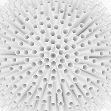 Abstract Gray oncentric background.
