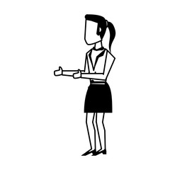 business woman avatar icon image