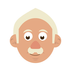 cute elderly person icon image