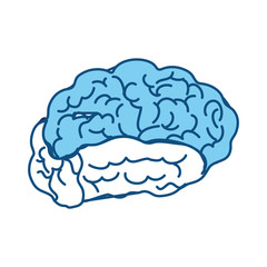 Human brain symbol