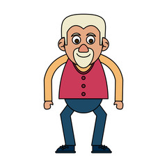 cute elderly person icon image