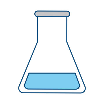 Chemistry flask symbol