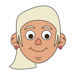 cute elderly person icon image