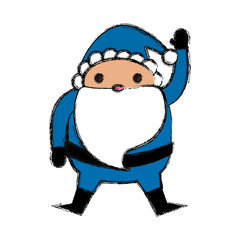 Cute santa claus cartoon
