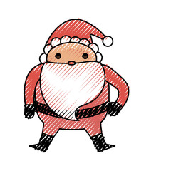 Cute santa claus cartoon