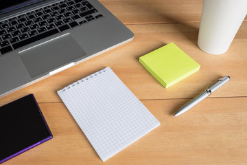 Workspace in office