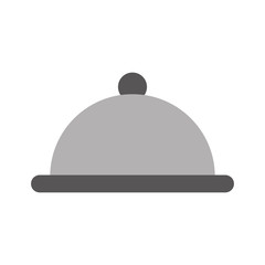 tray server isolated icon vector illustration design